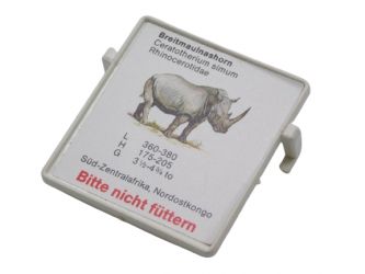 Schild 47x44mm