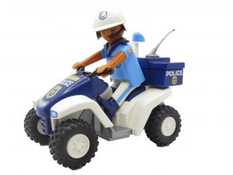 Quad komplett mit Polizist