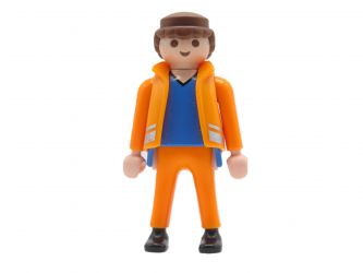 Mann Arbeiter Strassenbau