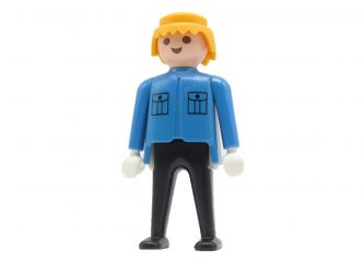 Mann Polizist Postbote