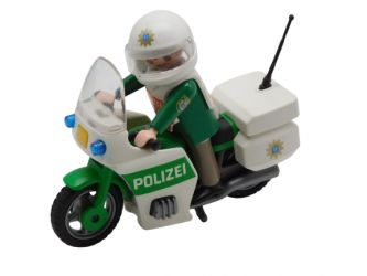 Polizei Motorrad Set
