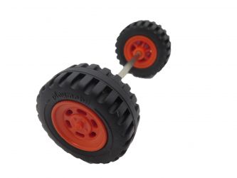 Achse mit Rädern Stapler