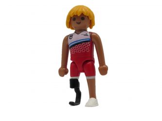 Mann Sportler Speerwerfer