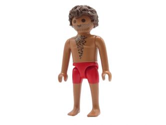 Mann Rettungsschwimmer