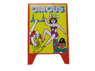 Werbetafel Schild Zirkus