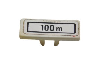 Verkehrsschild 100m