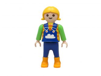 Kind Mädchen Farm Ziegen