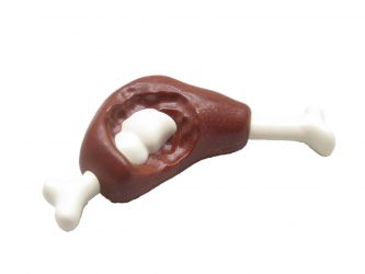 Knochen Fleisch Schinken 