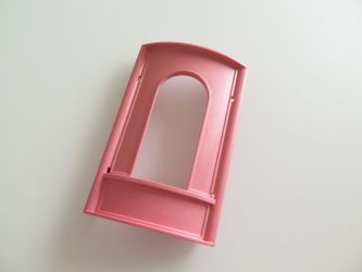 Wand mit Fenster, rund