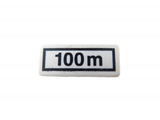 Verkehrsschild 100m Verkehrsschild 100m