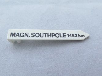 Schild Magn. Südpol