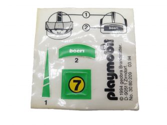 Aufkleber Helm Motorradfahrer