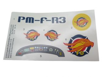 Aufkleber Löschflugzeug