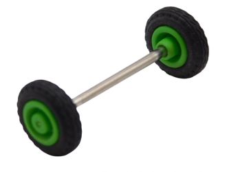 Achse m Räder 10x50mm