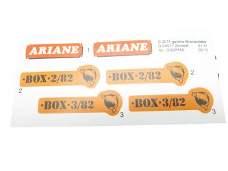 Aufkleber Ariane