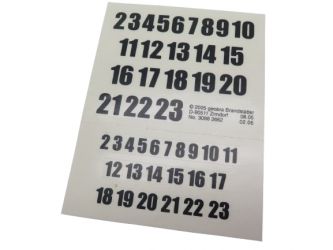 Aufkleber Fussballspieler