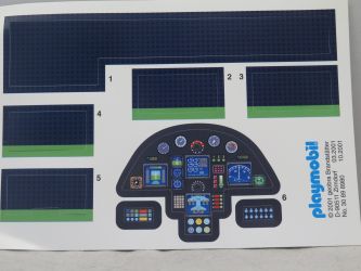 Aufkleber Cockpit Flugzeug